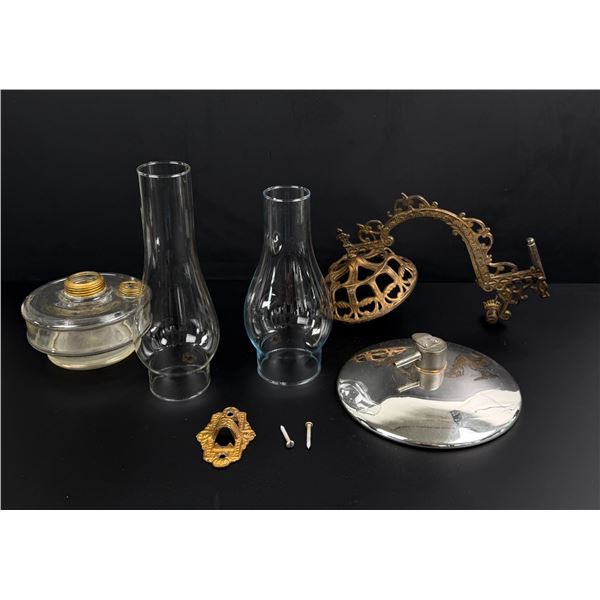 Victorian Kerosene Bracket Lamp