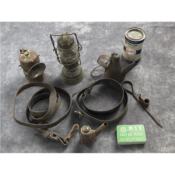 Group of Butte Montana Mining Collectibles