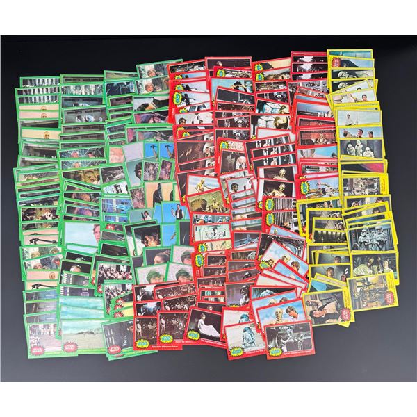 Collection of 1977 Topps Star Wars Cards
