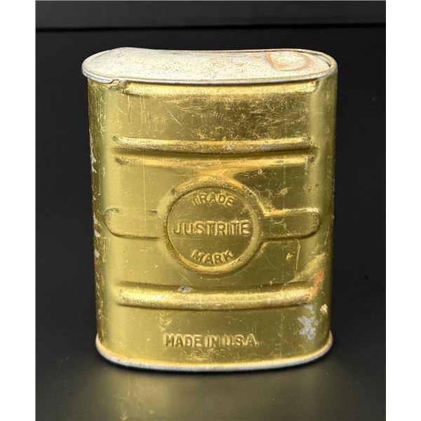 Justrite Miners Carbide Pocket Mining Tin