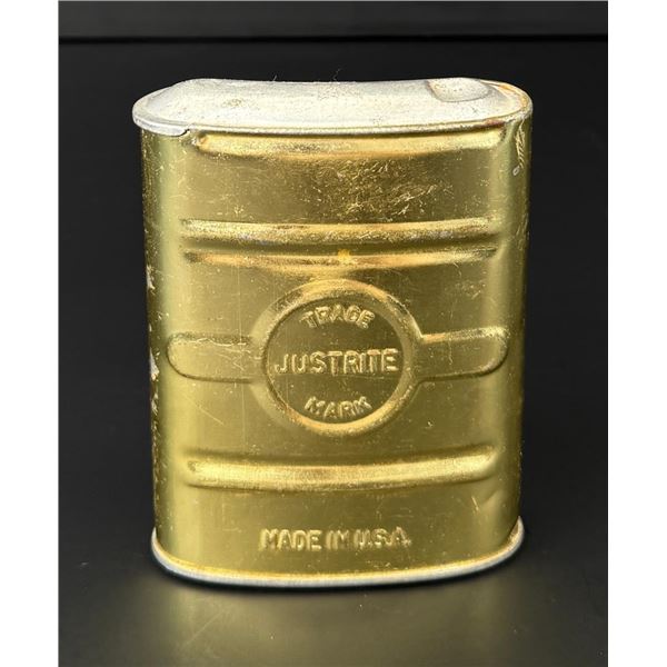 Justrite Miners Carbide Pocket Mining Tin