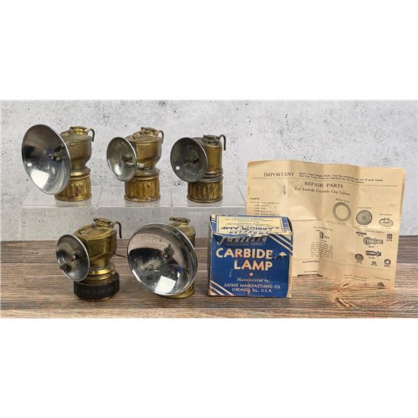 Butte Montana Justrite Carbide Mining Lanterns