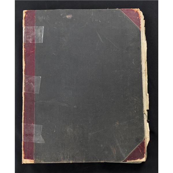 1899 Montana Silver Bow County Bank Ledger