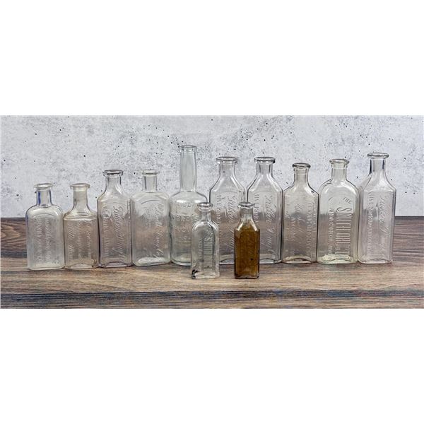 Anaconda Montana Druggist Pharmacy Glass Bottles