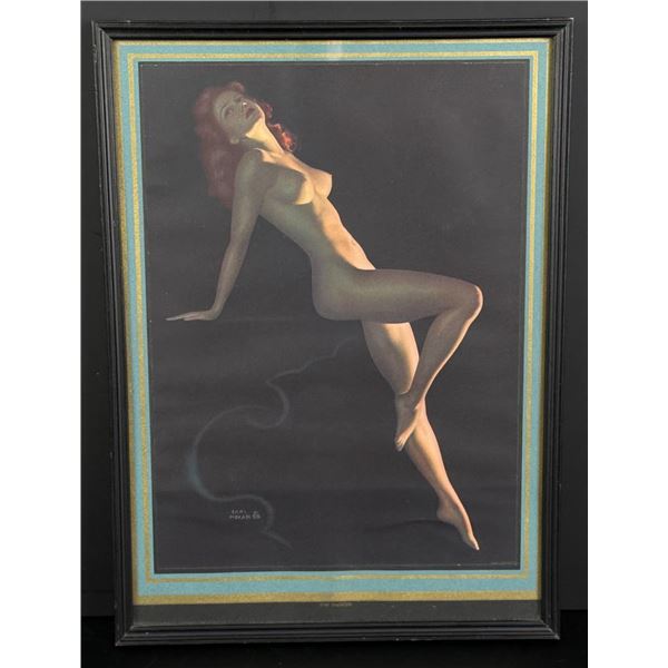 Earl Moran Pin Up Girl Nude Calendar Top