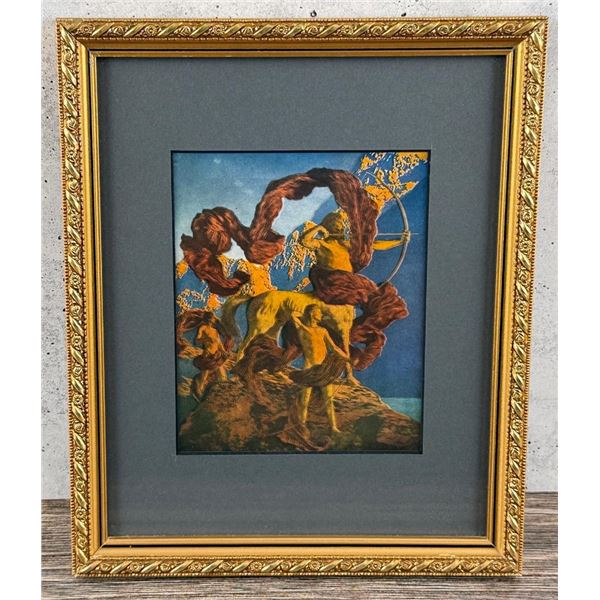 Maxfield Parrish Jason and His Teacher Print