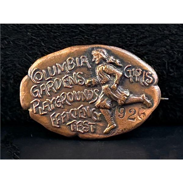 1926 Columbia Gardens Butte Montana Pin
