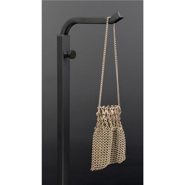 Art Deco Accordion Mesh Coin Purse