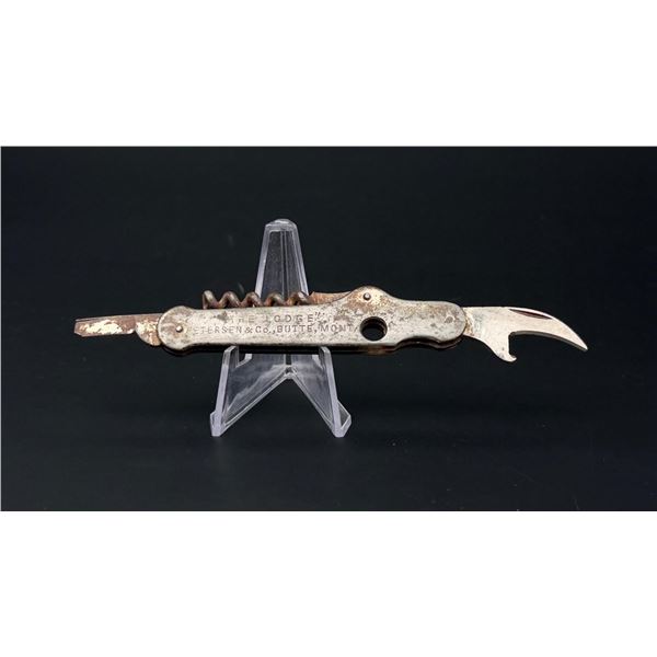 The Lodge Butte Montana Cigar Cutter Corkscrew