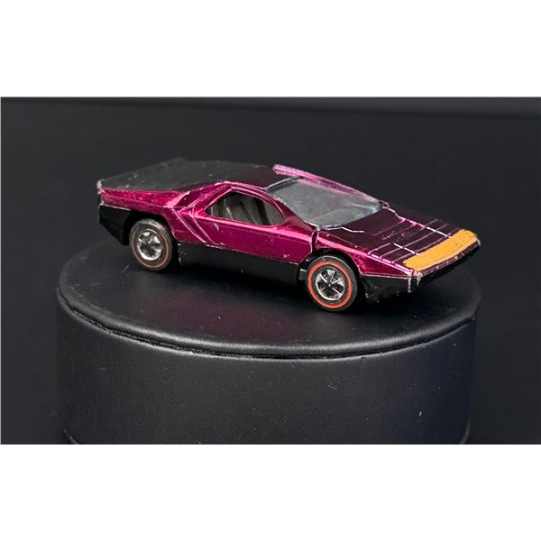 1969 Hot Wheels Redline Carabo Magenta Toy Car