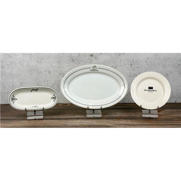 Collection of Montana Hotel Dishes