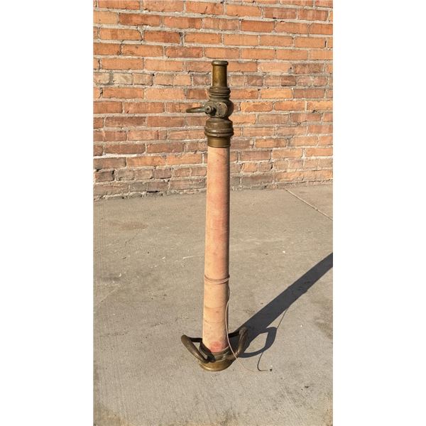 Butte Fire Dept Elkhart Brass Fire Nozzle