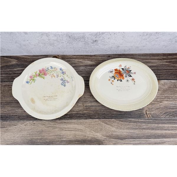 Butte Montana New Grocery and Market Plates
