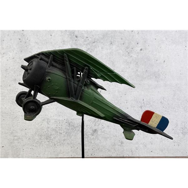Old Luxembourg Biplane Doorstop