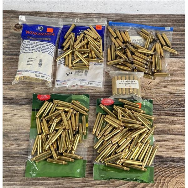 Group of Assorted Rifle Brass