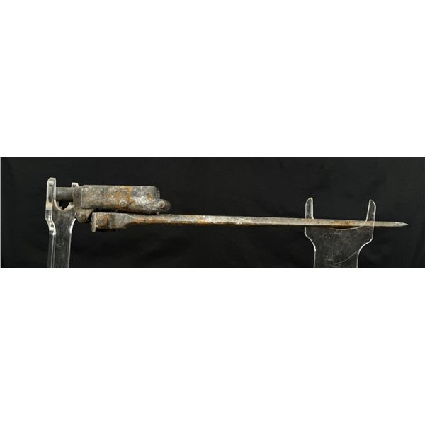 Folding Military Bayonet Dug Relic Condition