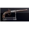 Image 1 : Cannon Barrel Silver Gold Inlaid Boxlock Pistol