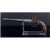 Image 2 : Cannon Barrel Silver Gold Inlaid Boxlock Pistol