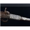 Image 8 : Cannon Barrel Silver Gold Inlaid Boxlock Pistol