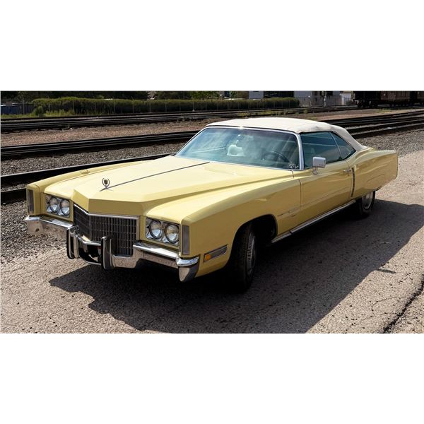 1971 Cadillac Fleetwood Eldorado Convertible Car