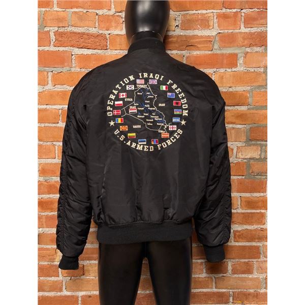 Iraqi Freedom Task Force MA1 Bomber Tour Jacket