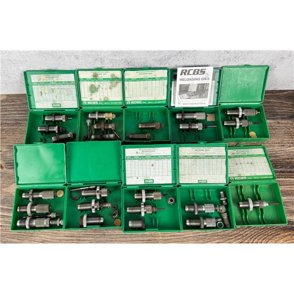 Collection of RCBS Reloading Dies