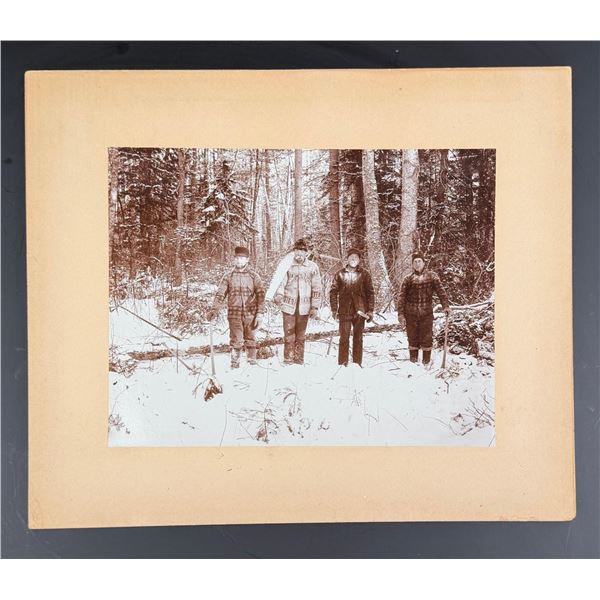 Grand Rapids Minnesota Logging Cabinet Photo
