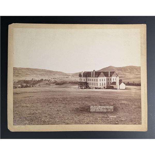 Grabill Hot Springs South Dakota Cabinet Photo
