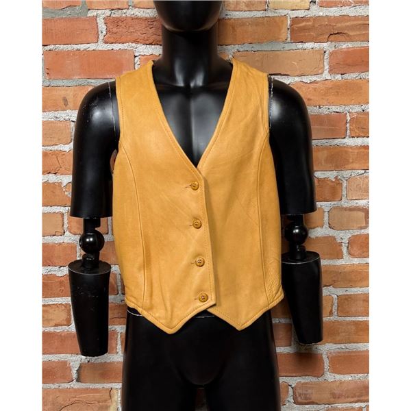 Custom Made Elk Leather Vest