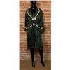 Image 1 : Vintage Silk Smoking Robe Jacket