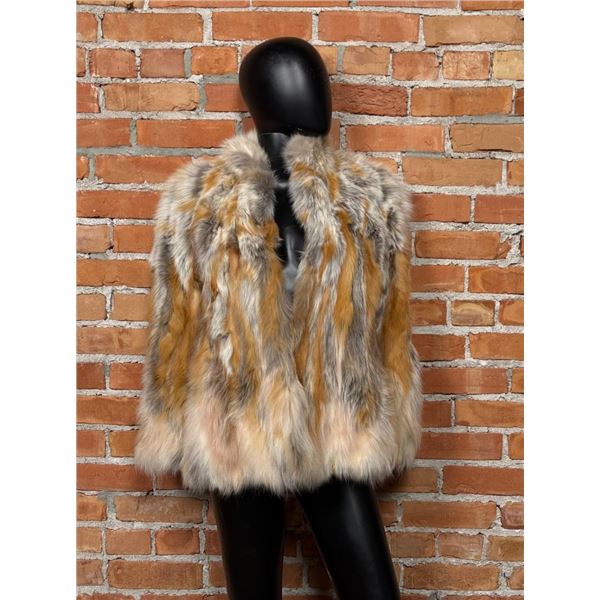 Red Fox Fur Jacket Coat