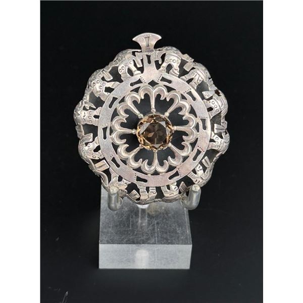 Los Ballesteros Sterling Taxco Mexico Brooch