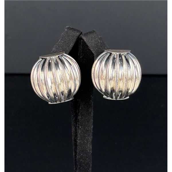 Danecraft Sterling Silver Paper Lantern Earrings