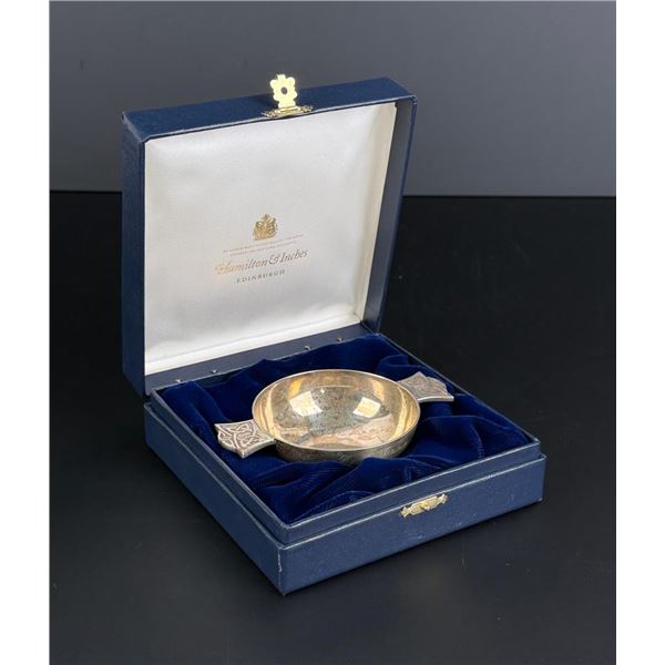 Hamilton & Inches Sterling Quaich Bowl