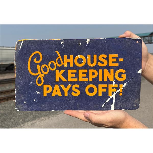 Butte Montana Housekeeping Mining Metal Sign
