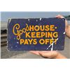 Image 1 : Butte Montana Housekeeping Mining Metal Sign