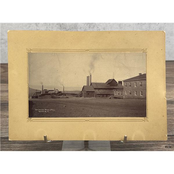 Butte Montana Territory Lexington Mine Photo