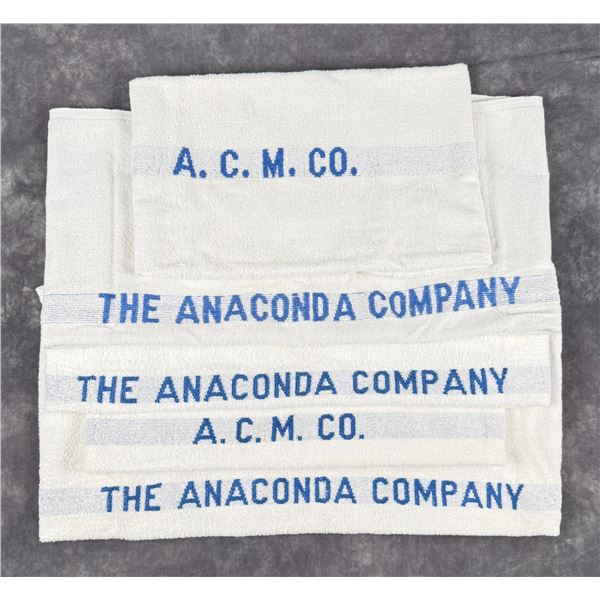 Anaconda Montana Copper Mining Company Towels
