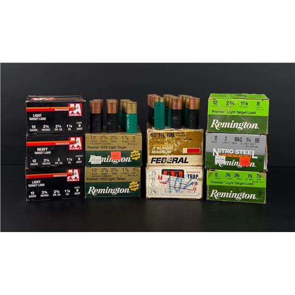 Collection of 12ga Shotgun Shells