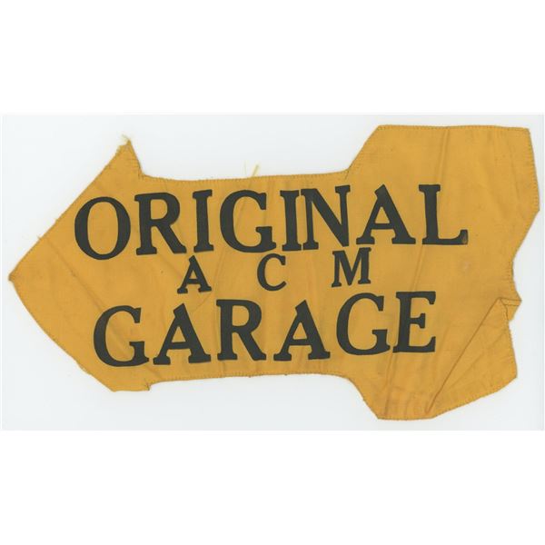 Anaconda Montana Copper Garage Arrow Patch