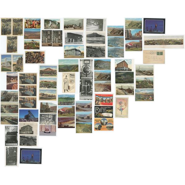 Collection of Butte Montana Mining Postcards