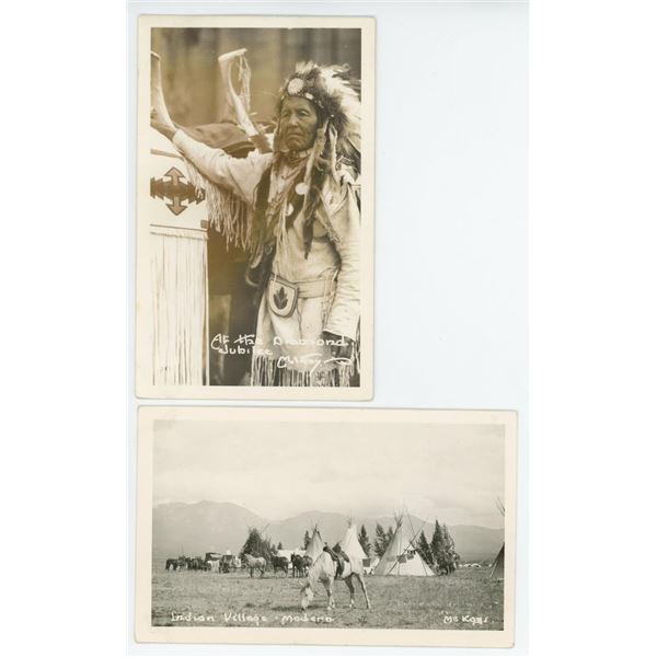McKay Montana Indian RPPC Postcards