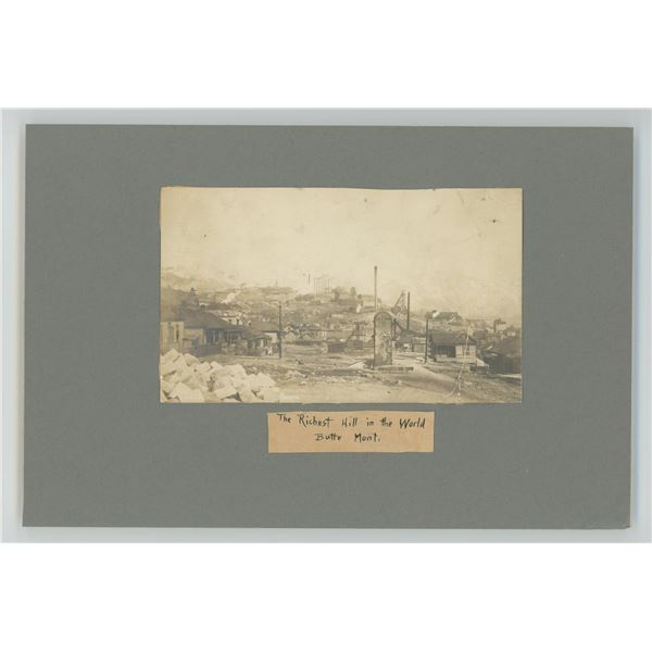 Butte Montana Richest Hill on Earth Photo