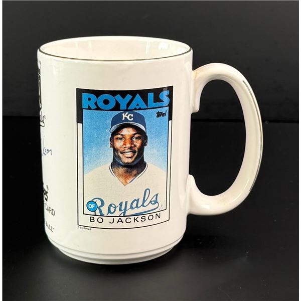 Bo Jackson Kansas City Royals Signed Mug