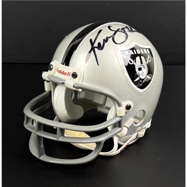 Ken Stabler Raiders Signed Autographed Mini Helmet