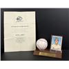 Image 1 : Hank Aaron Signed Autographed Baseball