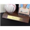 Image 2 : Hank Aaron Signed Autographed Baseball