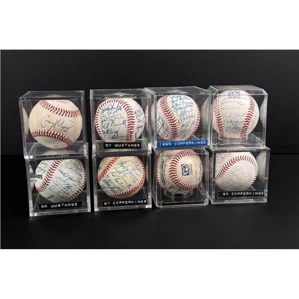 Group Montana Pioneer League Signed Baseballs