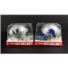 Image 4 : Errol Mann Signed Autographed NFL Mini Helmets