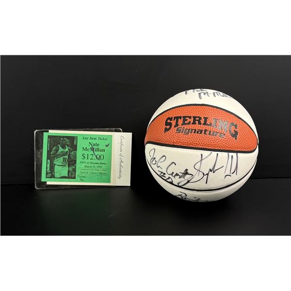 1990s NBA Player Signed Mini Basketball
